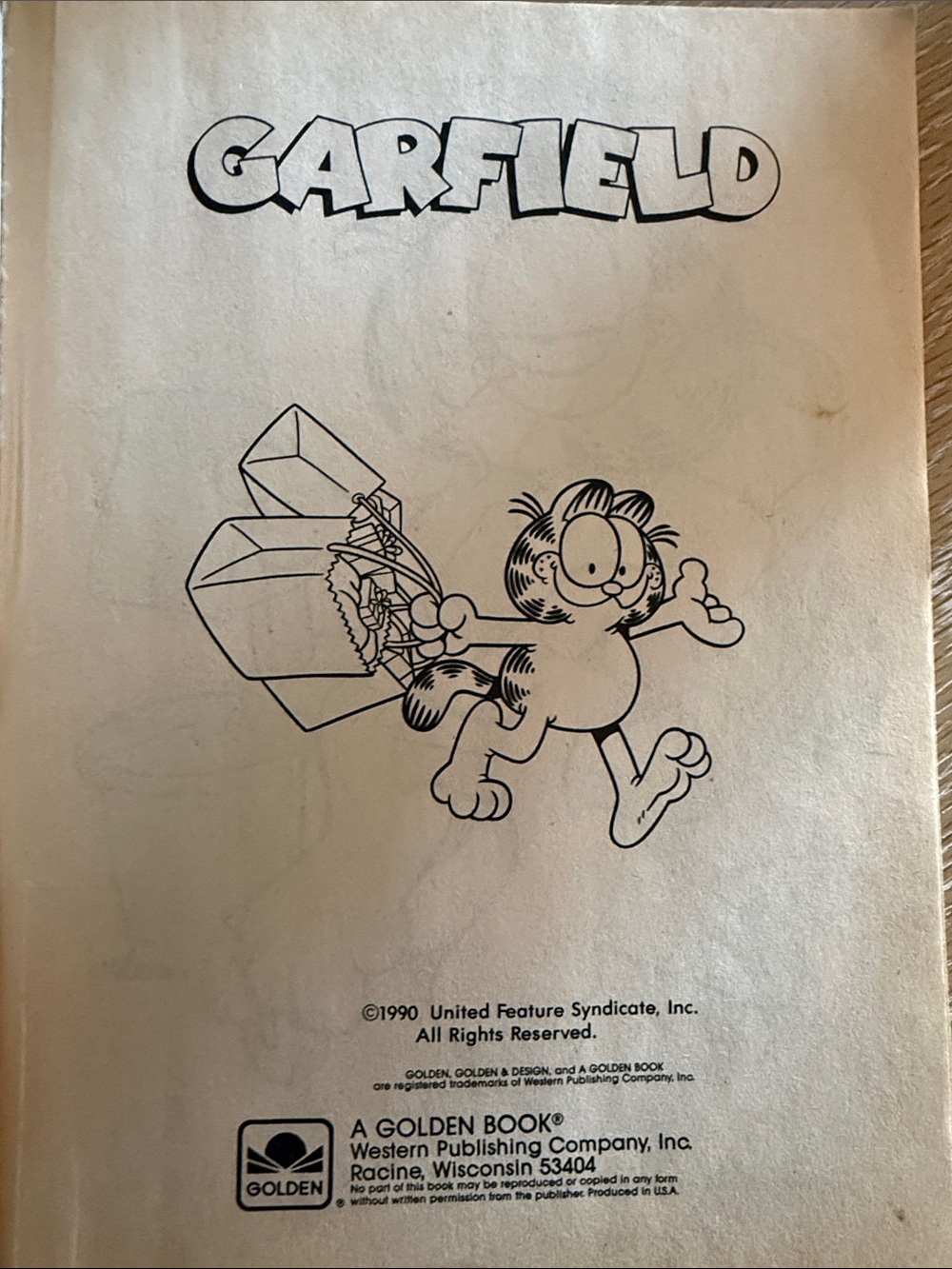 Vintage Tiny Toons and Garfield Coloring Books USED - Picture 11 of 16